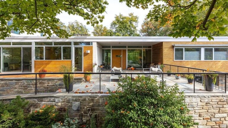A Modernized Midcentury Dream Home Offers DC Skyline Views for $3.3M
