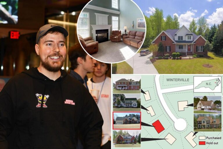 MrBeast lives in modest $318K house, buys out neighborhood for... 5 MrBeast lives in modest $318K house, buys out neighborhood for…