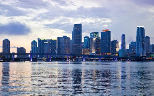 DOWNTOWN MIAMI SKYLINE GETTY