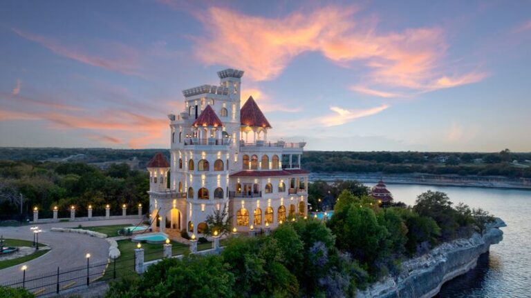 Castle home, wedding venue overlooking lake hits the market for $5.5 million