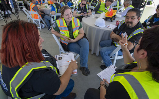 San Bernardino Valley College Students join in roundtable discussions with real estate professionals scaled e1698865957415