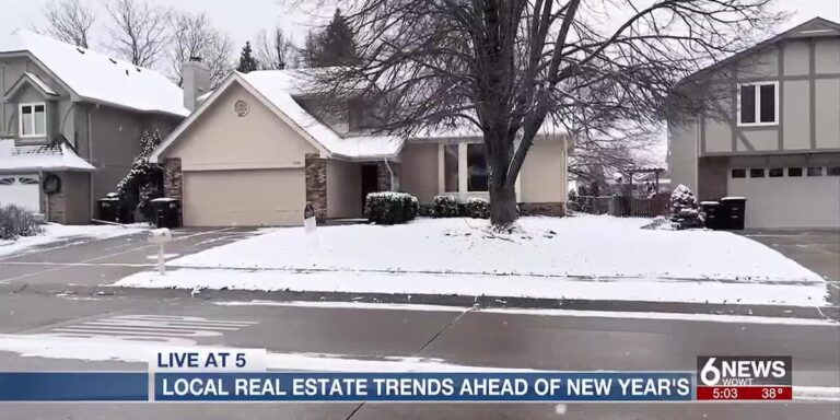 Omaha expert weighs in on local real estate trends as calendar flips to 2024
