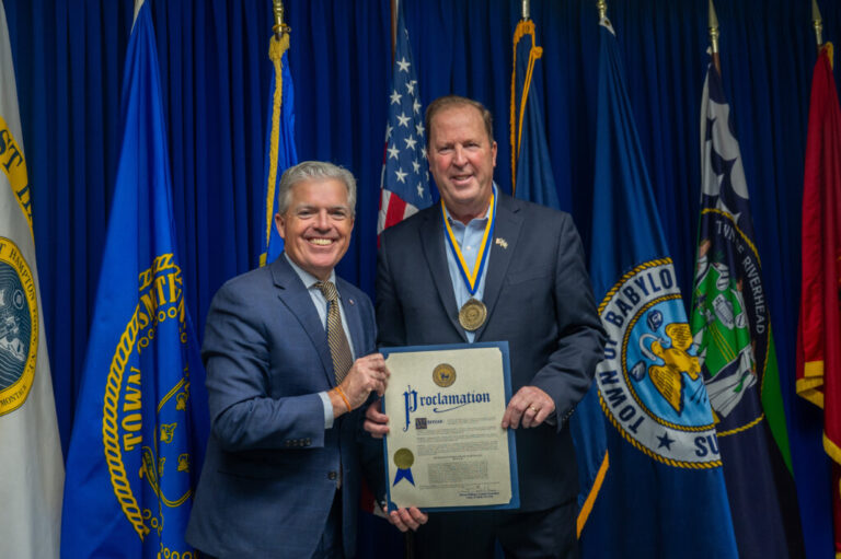 TRITEC Real Estate Executive Vice President Kevin Law Was Honored With The Suffolk County Public Service Award