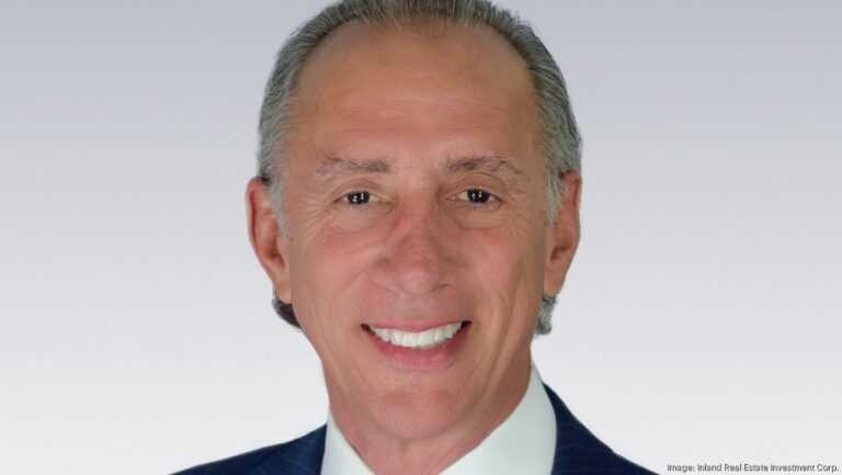 Leadership changing at Chicago area’s Inland Real Estate Investment Corp. next month