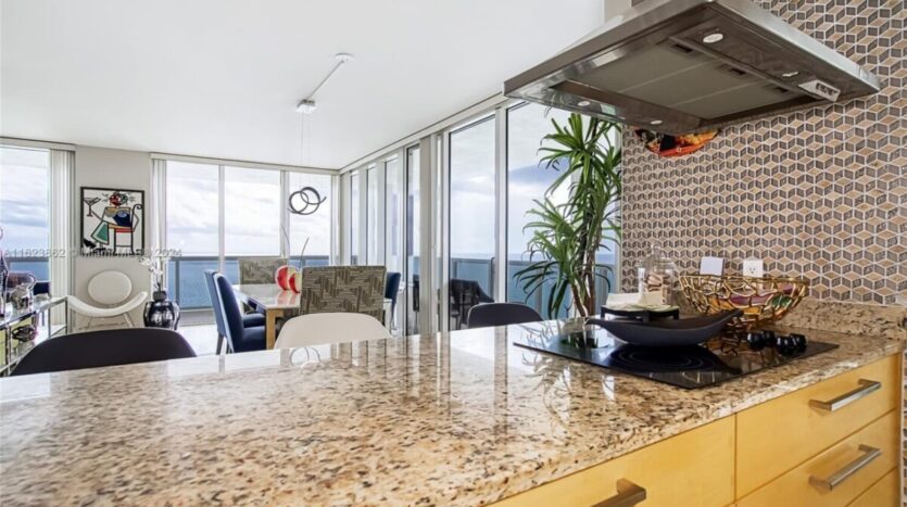 magnificent condo with breathtaking ocean view interior kitchen 3