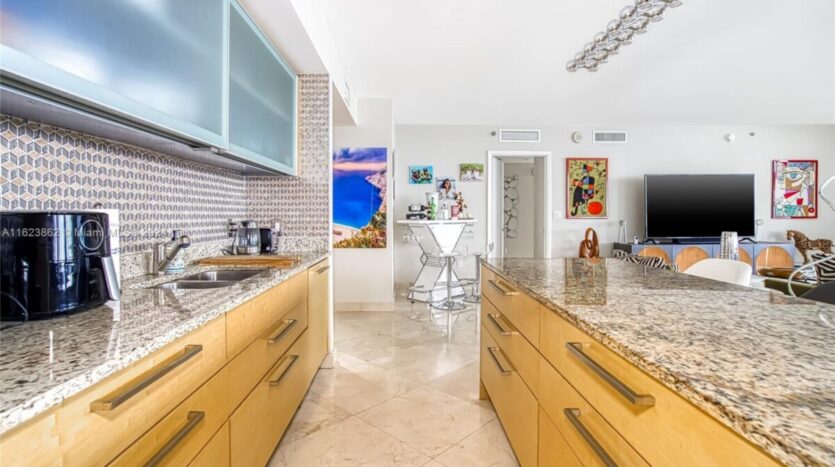 magnificent condo with breathtaking ocean view interior kitchen