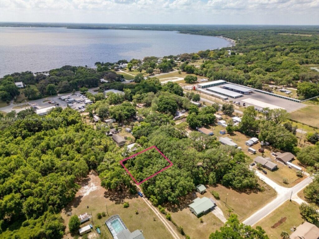 closed land lake weir